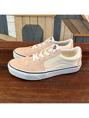 Vans Sk8-Low 2-Tone Rose Smoke Pink Sneakers Women's 9 Men's 7.5